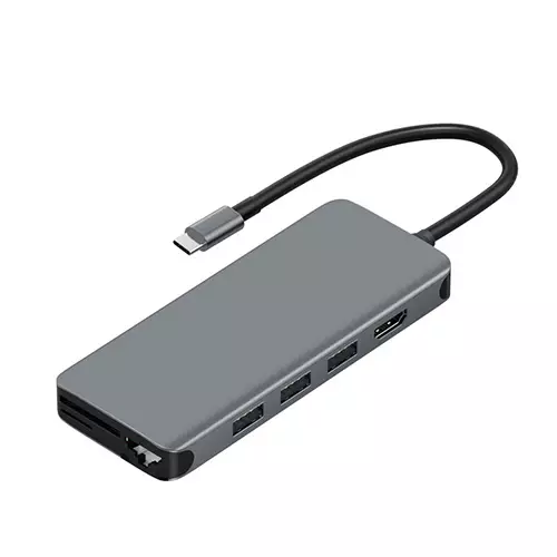 WiWU Alpha 12 in 1 Type-C USB HUB-2