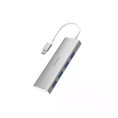 WIWU ALPHA 440 USB 3.0 4 PORT USB HUB-1