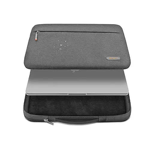 WIWU 15.4'' PILOT SLEEVE LAPTOP BAG (Gray)-gallery-1
