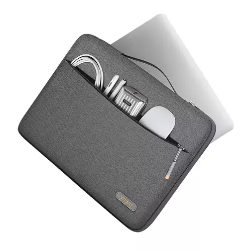 WIWU 15.4'' PILOT SLEEVE LAPTOP BAG (Gray)-gallery-2