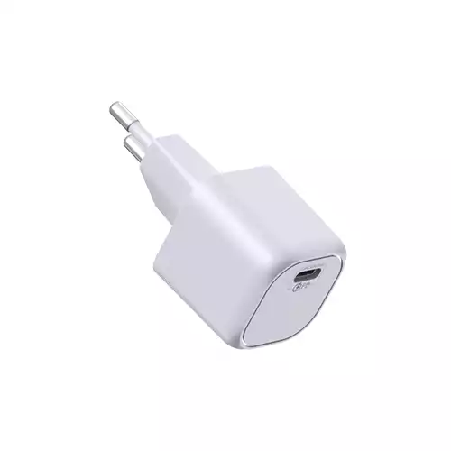 WIWU USB C 30W PD GAN FAST CHARGING ADAPTER (WHITE)