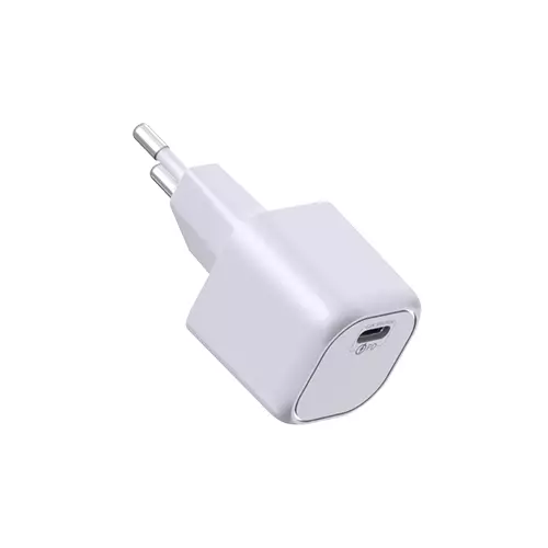 WIWU USB C 30W PD GAN FAST CHARGING ADAPTER (WHITE)