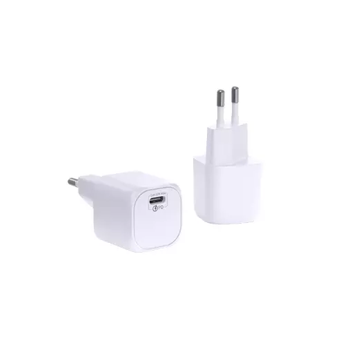WIWU USB C 30W PD GAN FAST CHARGING ADAPTER (WHITE) - 1