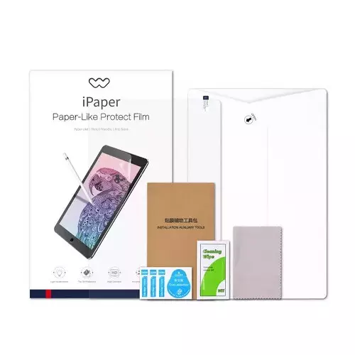 WiWU iPaper Paper Like Protector Definition Clear Tablet Anti-glare iPad Film-gallery-1