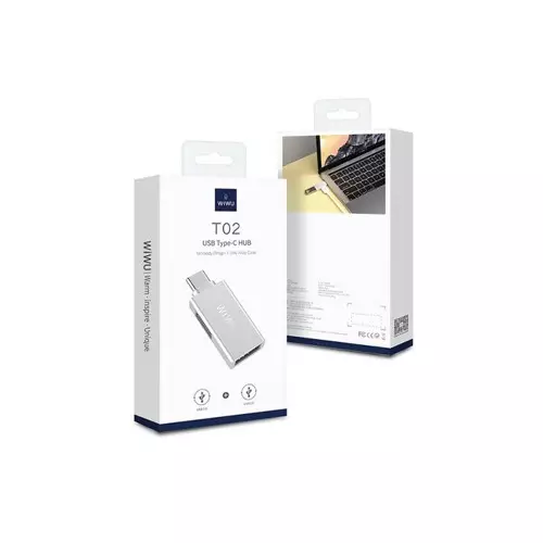 WiWu T02 USB Type-C Portable Hub-1