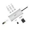 WiWU Alpha 631STR 6-in-1 Type-C Multi-function Hub Adapter-2