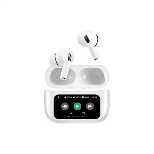 WiWU T22 ANC Wireless True Earbuds with LCD Touch Screen