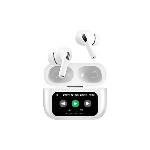 WiWU T22 ANC Wireless True Earbuds with LCD Touch Screen