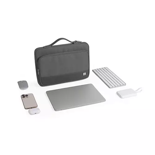 Wiwu Cozy Classic 16 Inch Black Laptop Bag-1