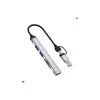 WiWU Zolo 5 In 1 USB Type-A & Type-C Hub-2