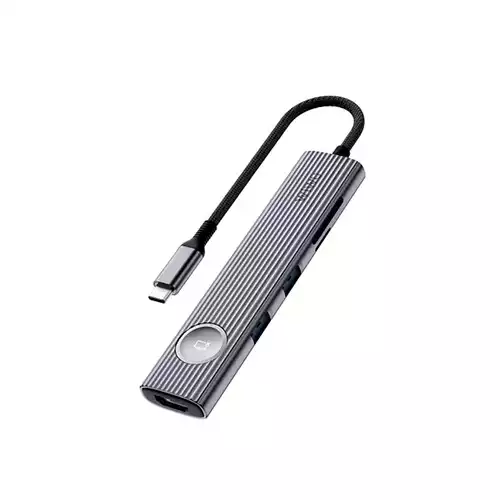 WiWU Traveling Series Wi-HB001 8 in 1 Docking Station