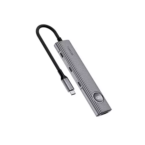 WiWU Traveling Series Wi-HB001 8 in 1 Docking Station - 1