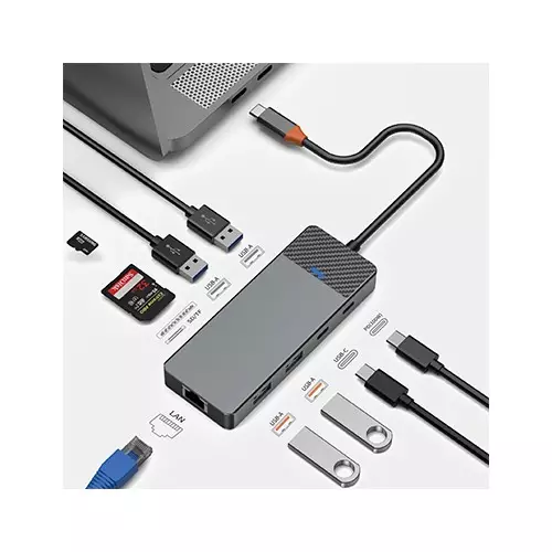 WiWU A923RPT Linker 9-in-1 Type-C Hub - 3