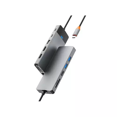 WiWU Linker 12 in 1 Type C hub USB C Docking Station - 2