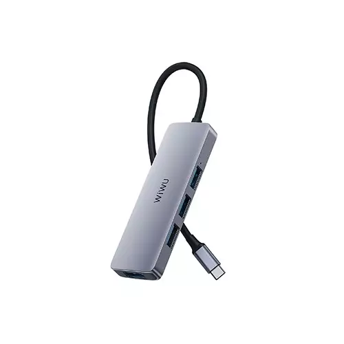 WiWU Alpha A440 4-in-1 USB Type-C Hub - 1