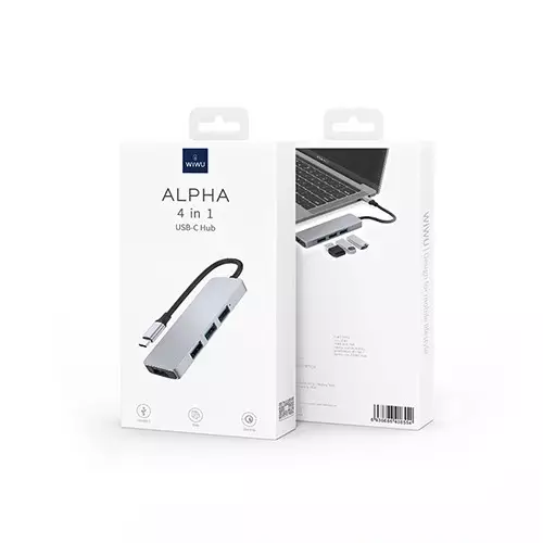 WiWU Alpha A440 Pro 4-in-1 USB Type-C Hub-gallery-3