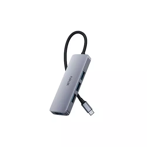 WiWU Alpha A440 Pro 4-in-1 USB Type-C Hub - 1