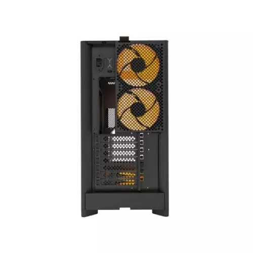 Montech HS02 PRO ATX Mid Tower Desktop Gaming Case (Black)-gallery-1