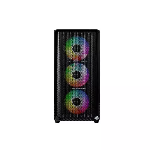 Montech X5M ARGB Mid-Tower Micro-ATX Gaming Case (Black)-gallery-1