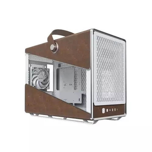 Montech Heritage PRO ATX Mid Tower Desktop Gaming Case (White)