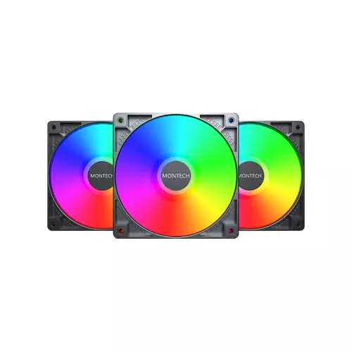 Montech GF120 ARGB PWM 3 in 1 Pack 120mm Casing Fan