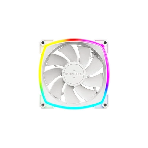 Montech RX120 PWM ARGB Case Fan (White)