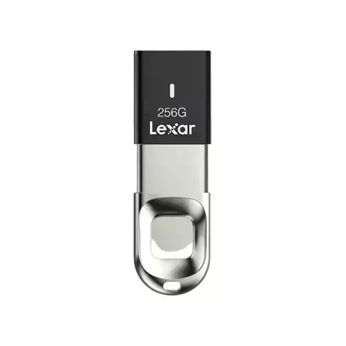 LEXAR 256GB JUMPDRIVE FINGERPRINT F35 USB 3.0 FLASH DRIVE