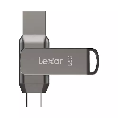 LEXAR JUMPDRIVE D400 128GB DUAL DRIVE
