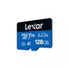 Lexar 633x High-Performance 128GB microSD Memory Card with Adapter-2