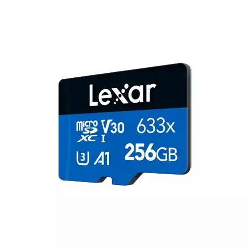 Lexar 633x High-Performance 256GB microSD Memory Card with Adapter-2