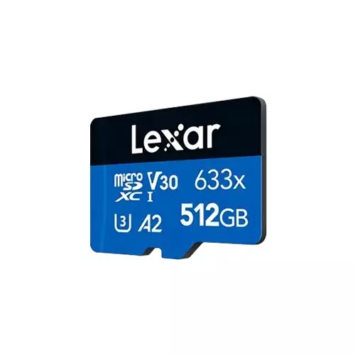 Lexar 633x High-Performance 512GB microSD Memory Card with Adapter-gallery-2