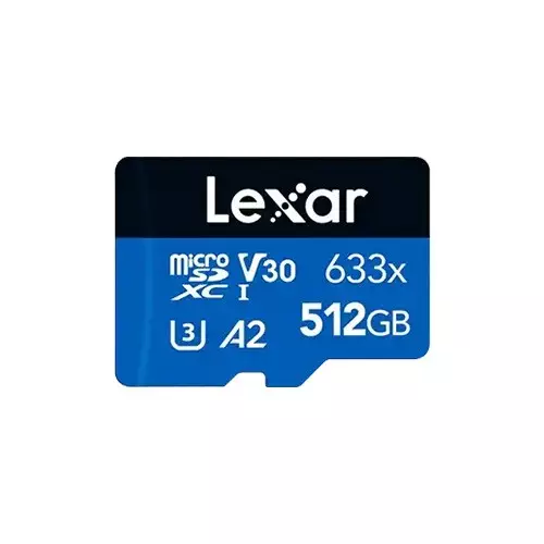 Lexar 633x High-Performance 512GB microSD Memory Card with Adapter-1