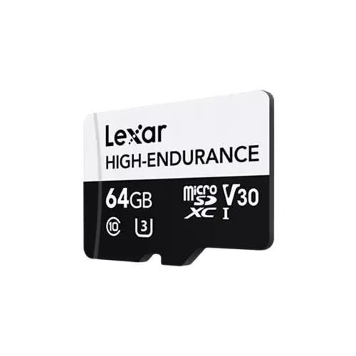 Lexar High-Endurance 64GB UHS-I MicroSD Memory Card-gallery-1