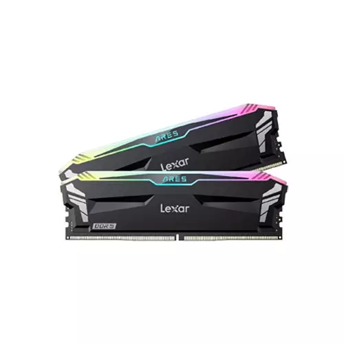 Lexar Ares RGB 32GB(16x2) Kit DDR5 6400MHz Gaming Desktop Memory