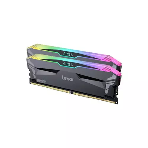 Lexar Ares RGB 32GB (2 x 16GB) DDR5 7200MHz Gaming Desktop RAM-1