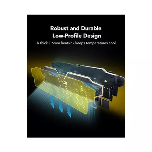 LEXAR THOR OC 32GB (2x16GB) 6000MHZ DDR5 CL32 Desktop RAM-gallery-2