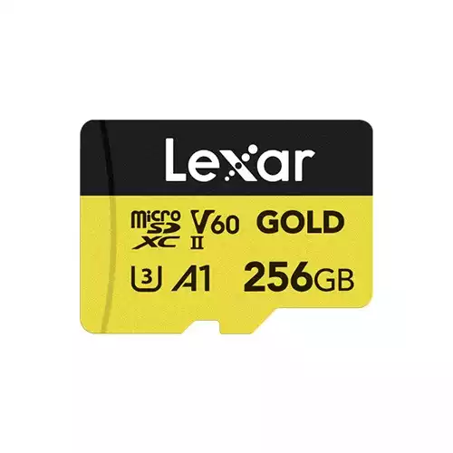 Lexar Professional GOLD 256GB microSDXC UHS-II Memory Card