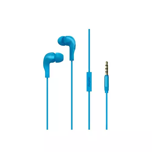 Energizer CIA5 In-ear Wired One Button Blue Earphone