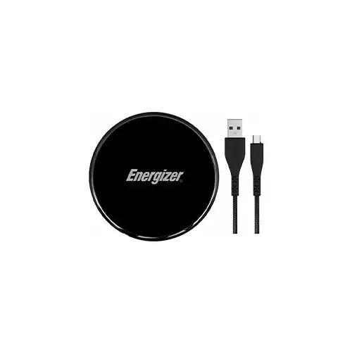 Energizer WLACBLBKM 10W Wireless Charger With Micro USB Cable (Black)