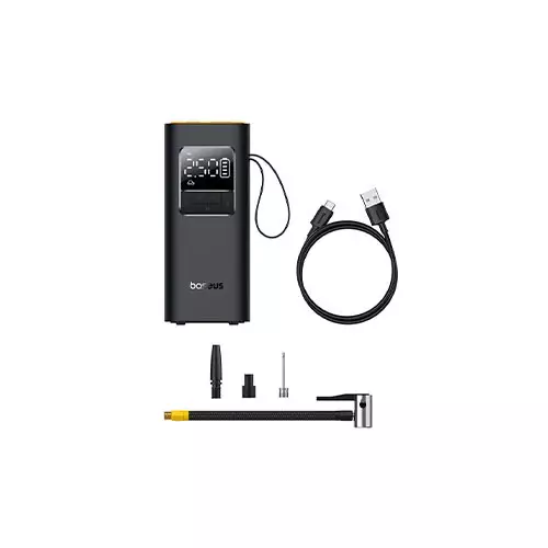 Baseus Inflator Super Mini Pro Series 4000mAh Wireless Cluster (Black)-gallery-2