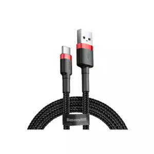 Baseus Cafule Durable Nylon Braided QC3.0 2A 2M USB Type-A to Type-C Cable