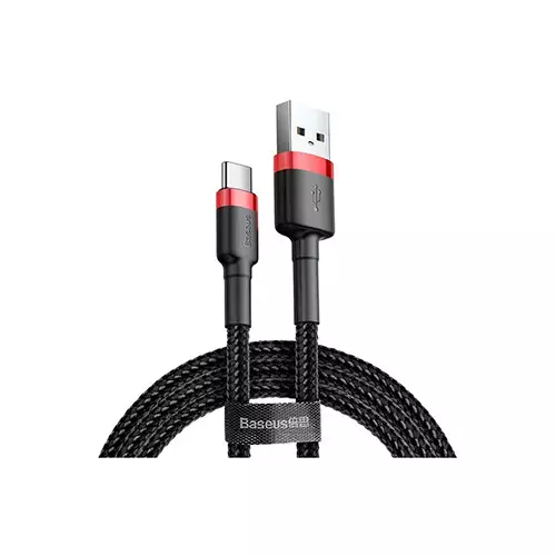 Baseus Cafule Durable Nylon Braided 3A 1M USB Type-A to Type-C Cable