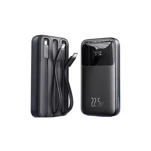 Baseus Comet Series PPMD2-20 Triple Cable 20000mAh 22.5W Power Bank with Digital Display