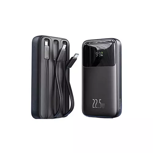 Baseus Comet Series PPMD2-20 Triple Cable 20000mAh 22.5W Power Bank with Digital Display