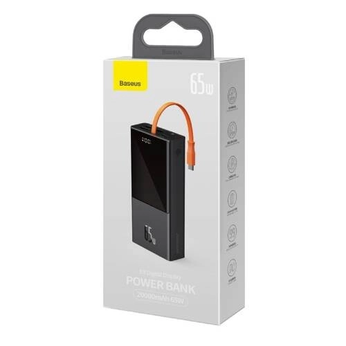 Baseus 65W 20000mAh Type C Two-Way Cable Power Bank - 3