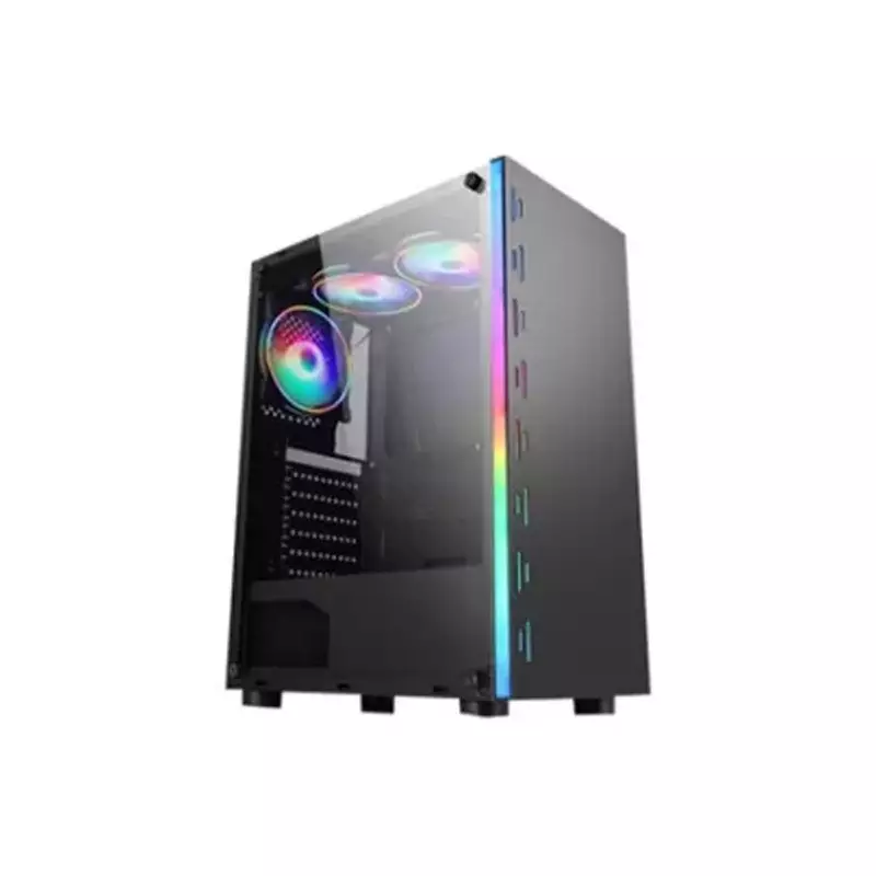 APTECH AP-192-3306 RGB M-ATX GAMING BLACK CASING