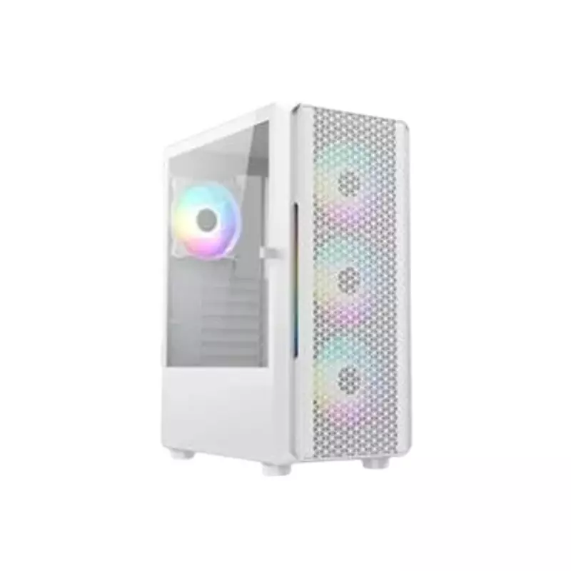 APTECH R21-METAL ARGB GAMING CASE (WHITE)
