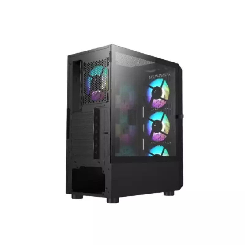 APTECH R21-METAL ARGB GAMING CASE (BLACK)-gallery-3