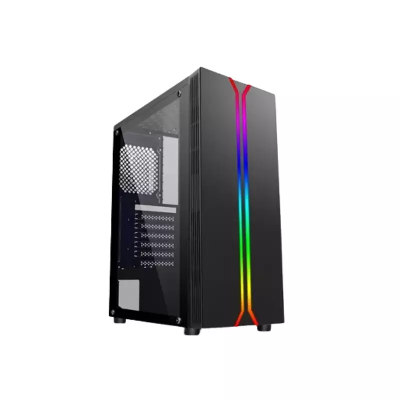 APTECH AP320-1 RGB GAMING CASE (BLACK)