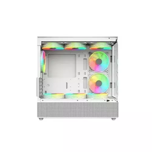 Aptech CS40 ARGB Desktop Gaming Case With 3 Fans-1